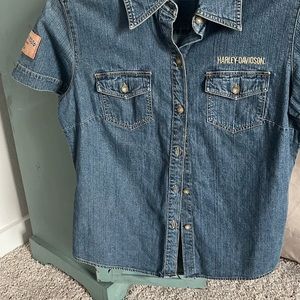 Women Harley Davidson Blouse